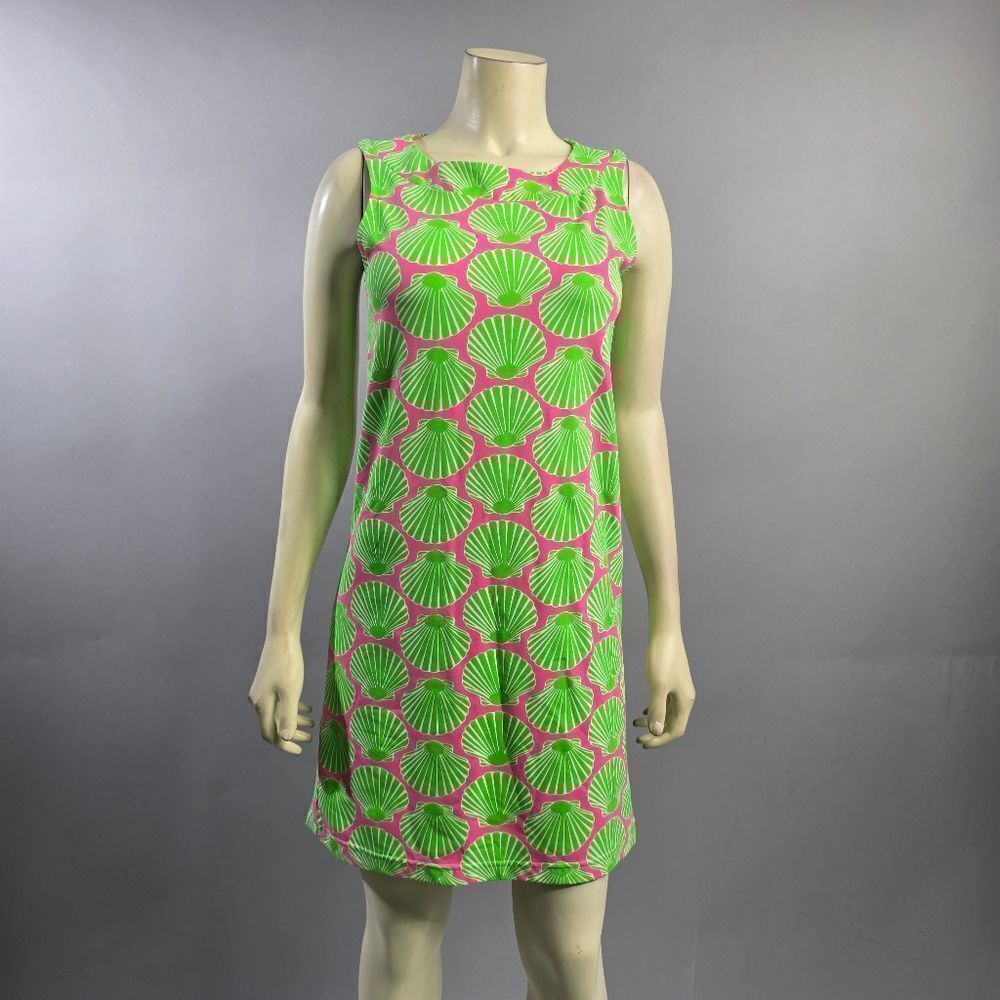 Sailor Small Green and Pink Shell Pattern Dress R8